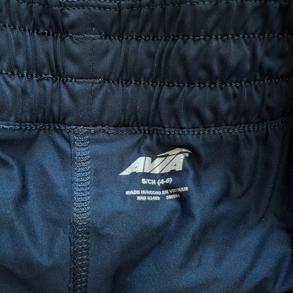 Double layered workout shorts / dark blue - Picture 4 of 4